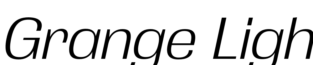 Grange-Light-Italic font family download free