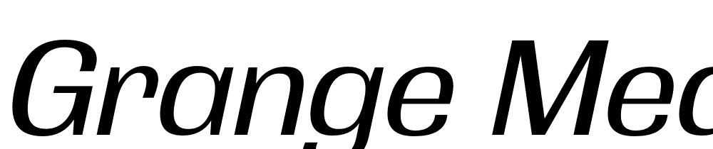 Grange-Medium-Italic font family download free