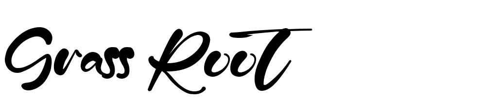 Grass Root font family download free