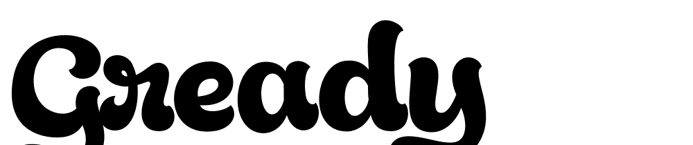 gready font family download free