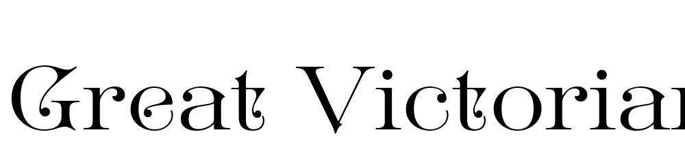 Great-Victorian-Standard font family download free