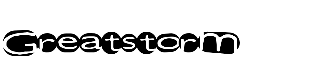 greatstorm font family download free