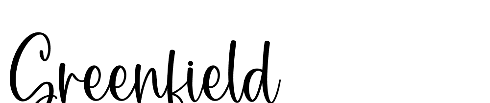 Greenfield font family download free