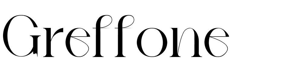 Greffone font family download free