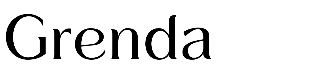 grenda font family download free