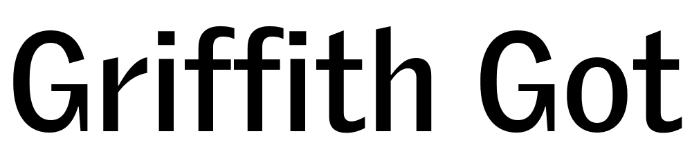 Griffith-Gothic-Bold font family download free