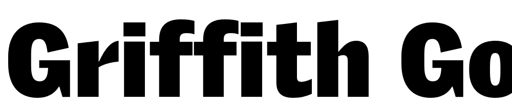 Griffith Gothic font family download free