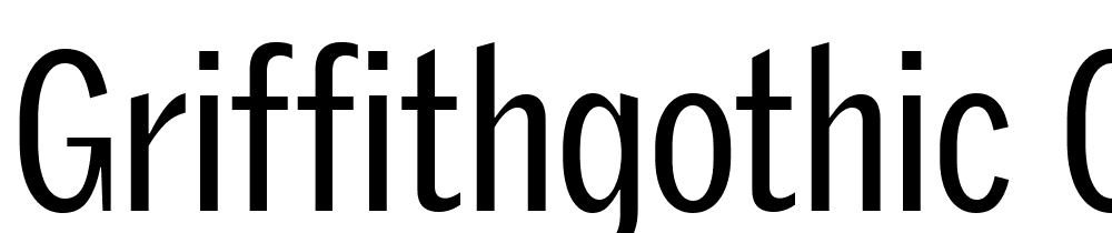 GriffithGothic-Cond-Regular font family download free