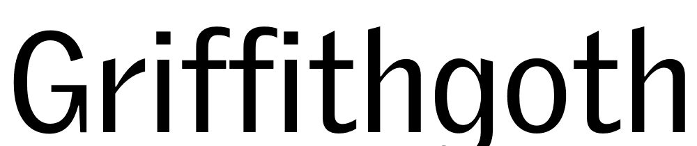 GriffithGothic font family download free