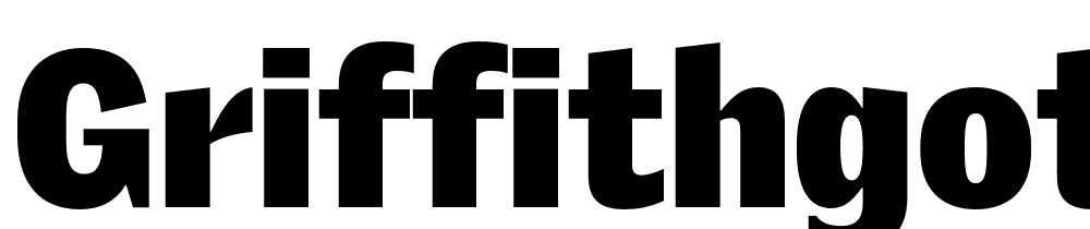 GriffithGothic-Ultra font family download free