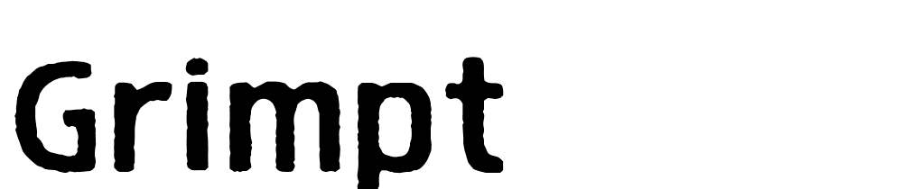 Grimpt font family download free