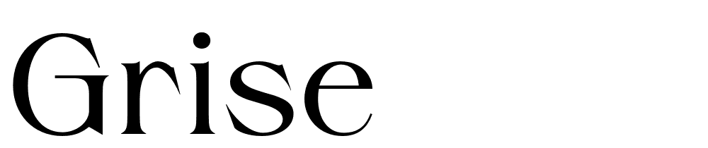 grise font family download free