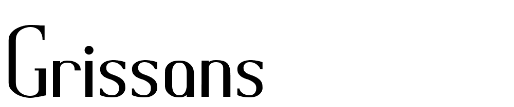 grissans font family download free