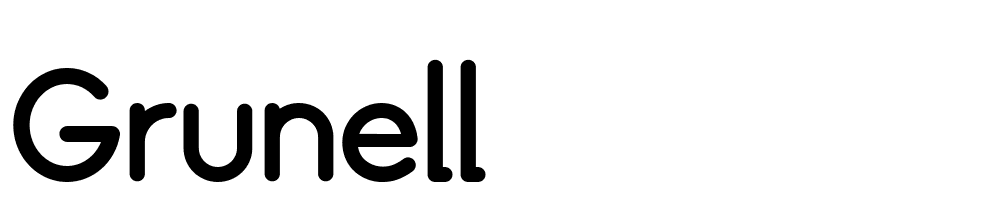 Grunell font family download free