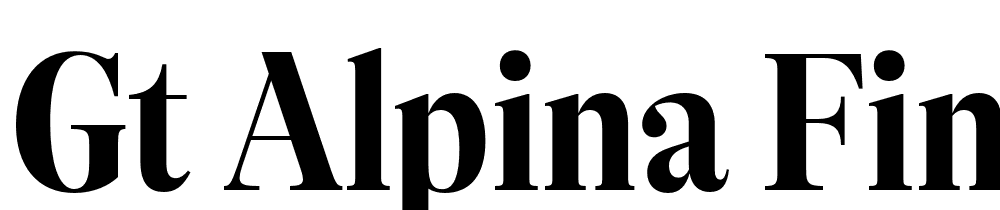 GT-Alpina-Fine-Trial-Condensed-Bold font family download free