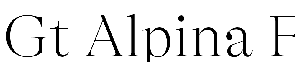 GT-Alpina-Fine-Trial-Thin font family download free