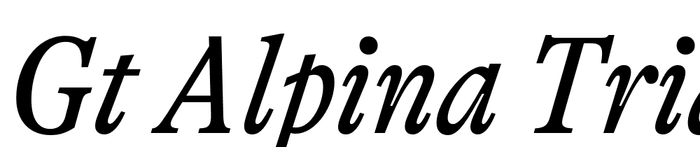 GT-Alpina-Trial-Condensed-Regular-Italic font family download free