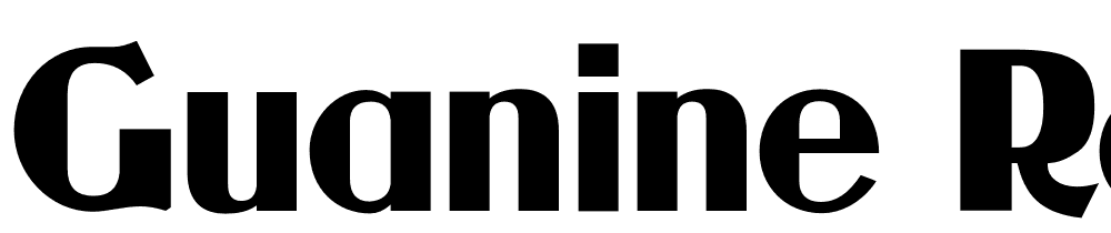 Guanine-Regular font family download free