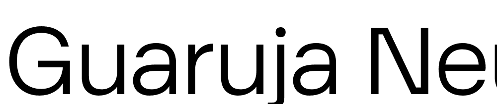 Guaruja-Neue-Regular font family download free