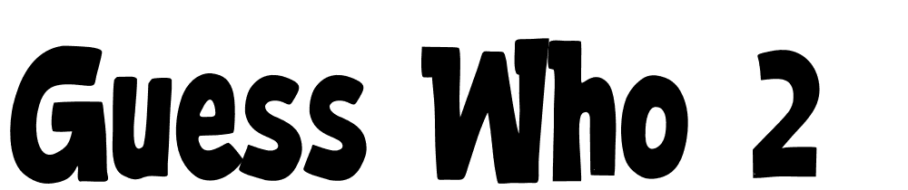 guess_who_2 font family download free