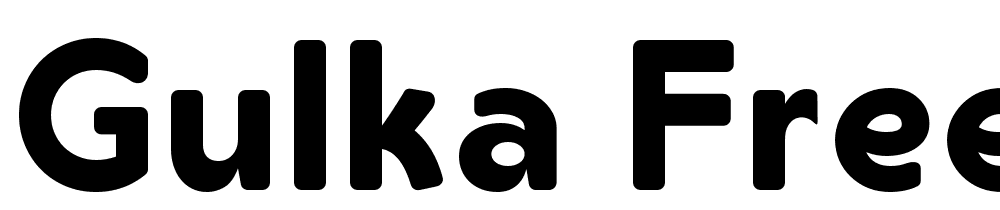 Gulka-Free-Font-Bold font family download free