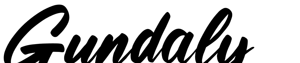 Gundaly font family download free