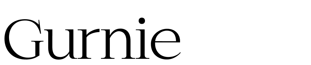 gurnie font family download free