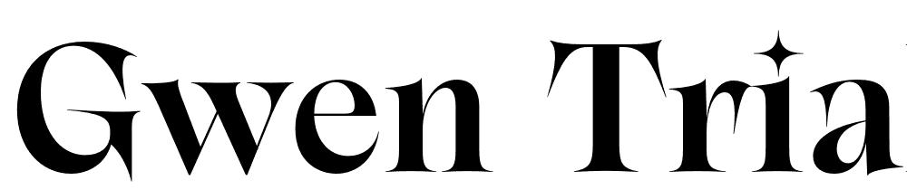 Gwen-Trial-Bold font family download free