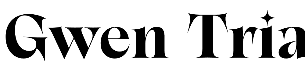 Gwen-Trial-ExtraBold font family download free