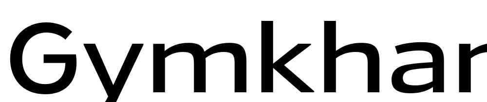 GymkhanaBk-Regular font family download free