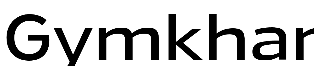 GymkhanaBk-Regular font family download free