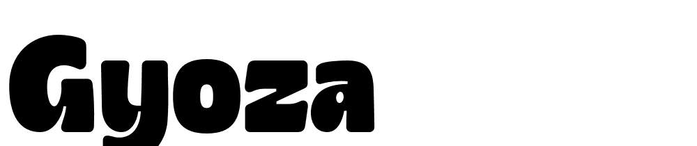 gyoza font family download free