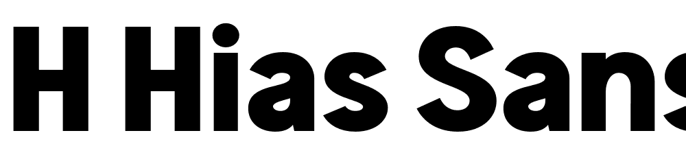 h-hias-sans font family download free