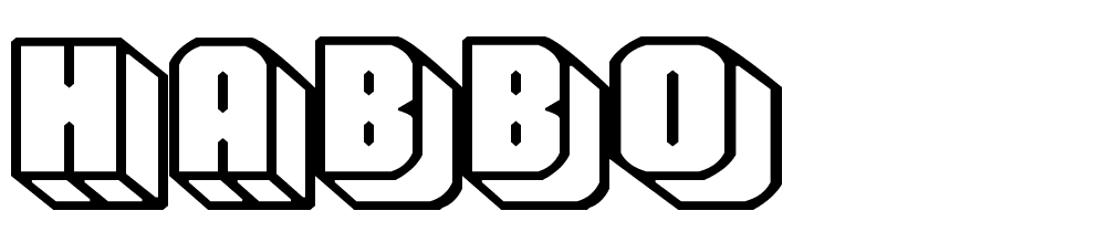 Habbo font family download free