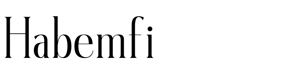 Habemfi font family download free