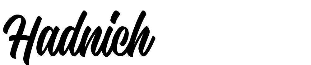 hadnich font family download free