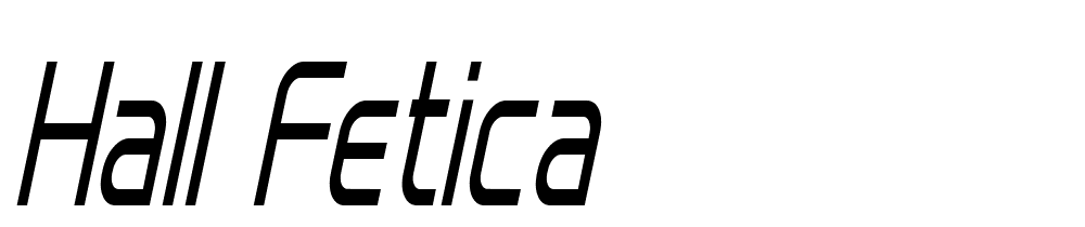 Hall-Fetica font family download free