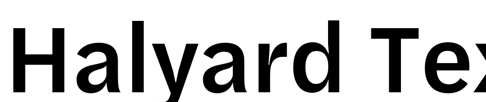 Halyard-Text-Medium font family download free