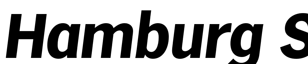 Hamburg Serial font family download free