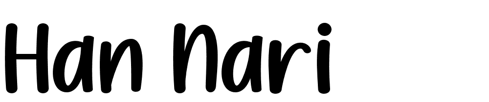 han-nari font family download free