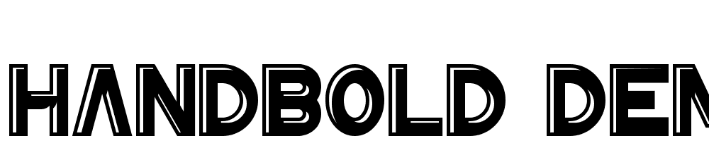 handbold-demo font family download free