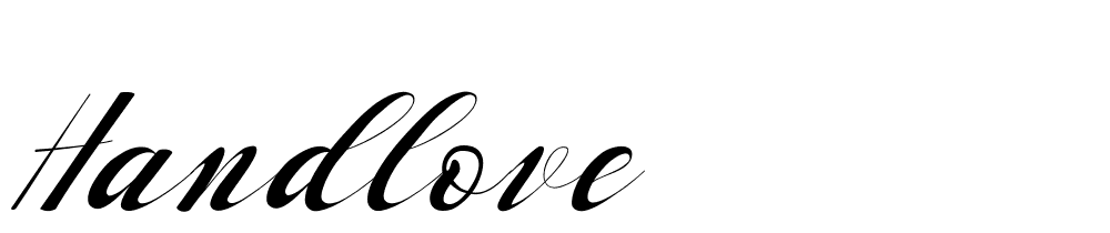 handlove font family download free