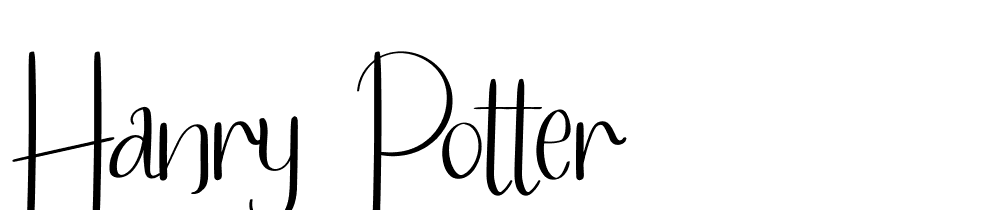 Hanry Potter font family download free