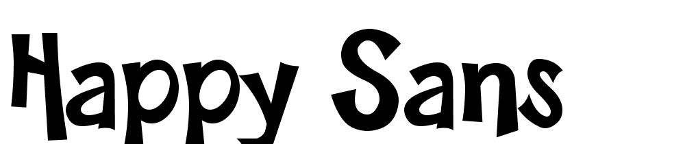 happy_sans font family download free