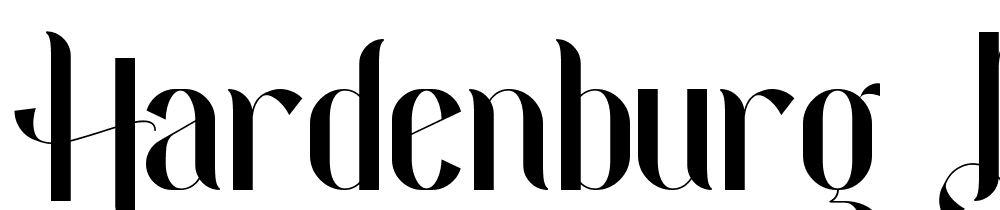 Hardenburg-Demo font family download free