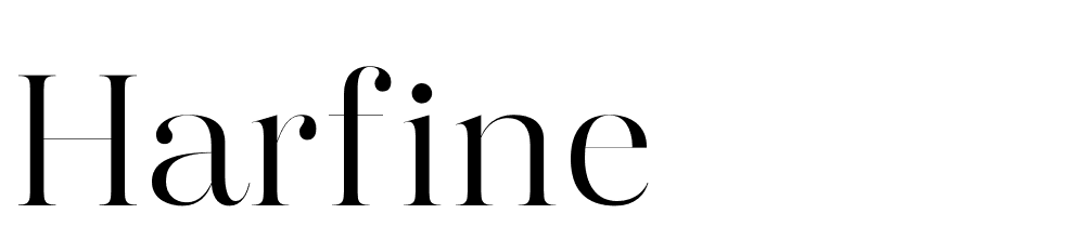 harfine font family download free