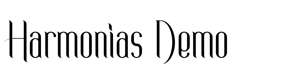 harmonias-demo font family download free