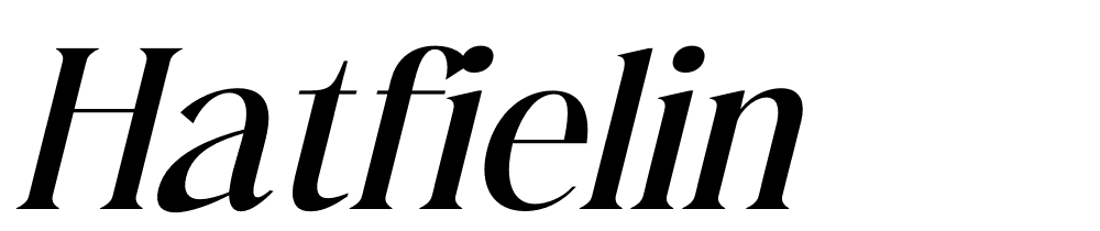 Hatfielin font family download free