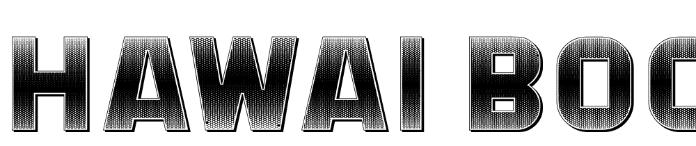 Hawai-Book font family download free