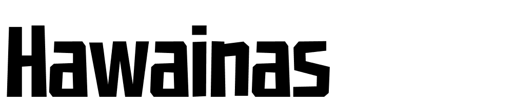 hawainas font family download free